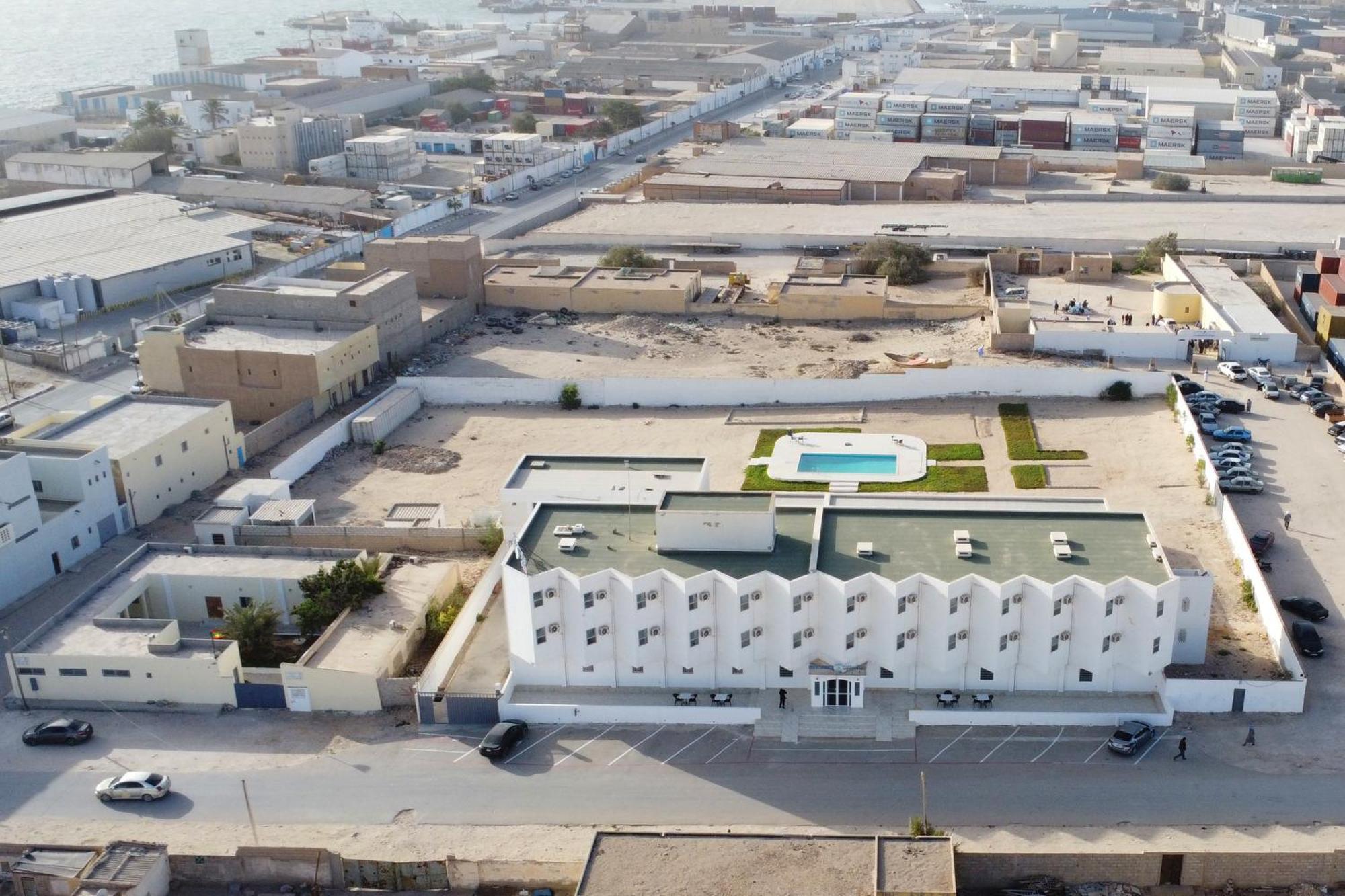 Hotel Nakhil Nouadhibou Bagian luar foto